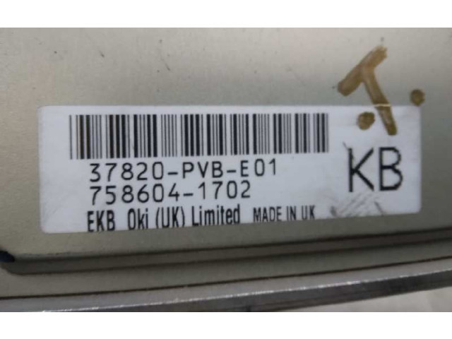 Блок управления двигателя 37820PVBE01 Honda Accord