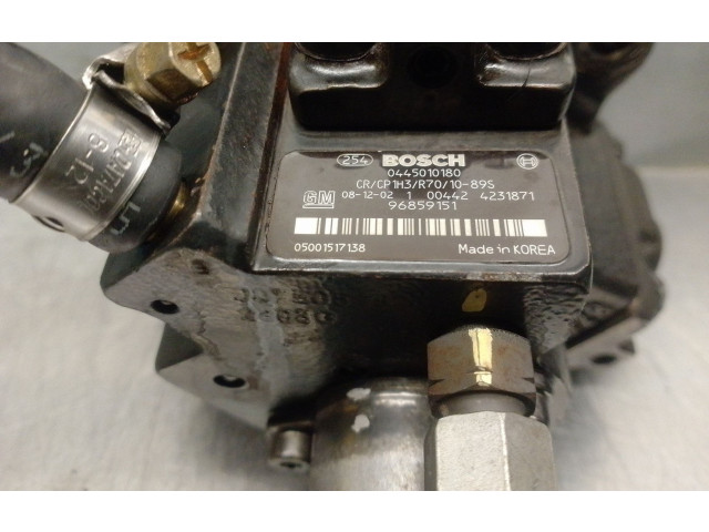 Vstřikovací čerpadlo 96859151, 0445010180   Chevrolet Cruze    Z20S1 