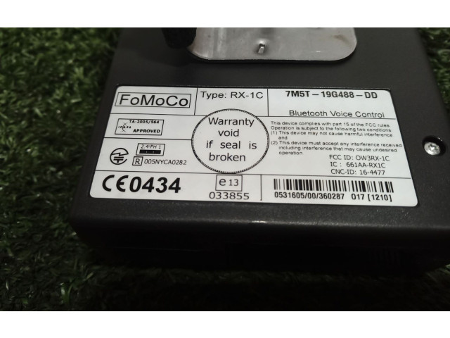 Другие блоки управления / модули 7M5T19G488DD, 7M5T19G488 Ford Fiesta