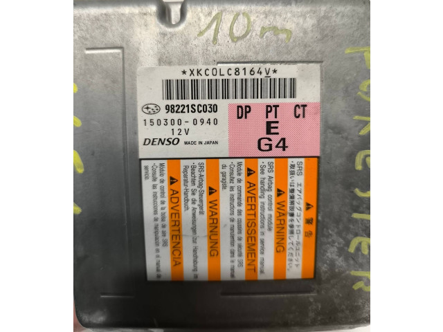 Блок подушек безопасности 98221SC030, 1503000940 Subaru Forester SH