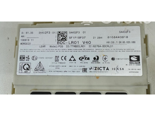 Блок управления двигателя 5A402F3, 5A16617 Mini Cooper Countryman F60