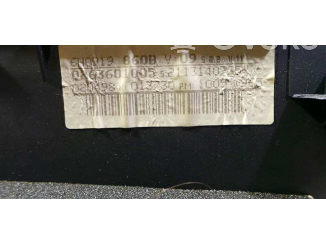 Přístrojová deska Seat Arosa 1997 6H0919860B, 0263601005