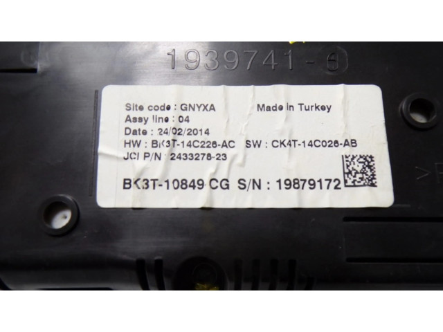 Панель приборов 2052184, BK3T14C226AC Ford Transit