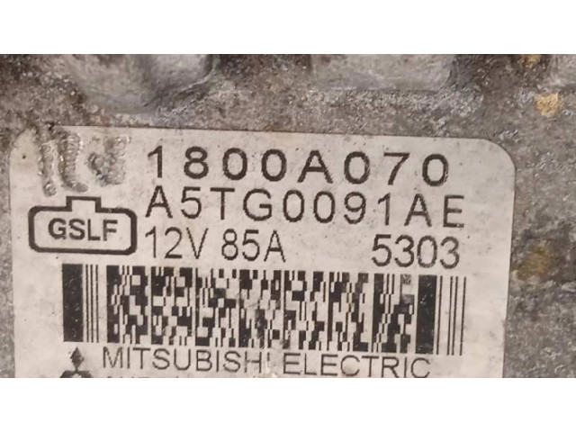 Генератор 1800A070, A5TG0091AE Mitsubishi Colt 1.3