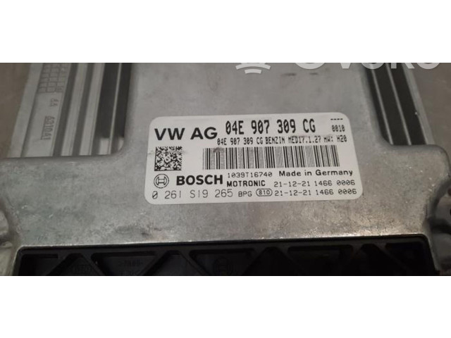 Блок управления двигателя 04E907309CG Audi Q3 F3