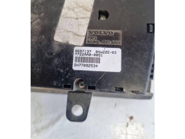 Блок управления климат-контролем 8697137, 04W22E03 Volvo XC90