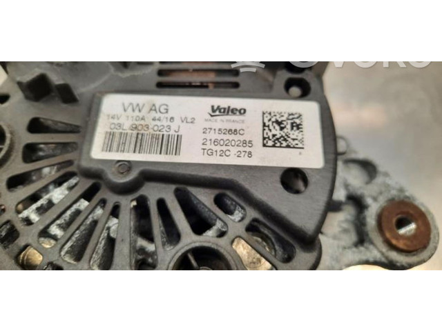 Генератор 03L903023J Skoda Octavia Mk3 (5E)