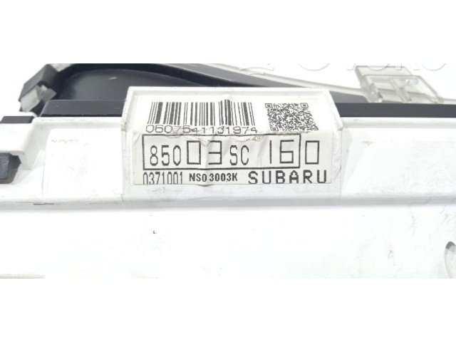 Панель приборов 85022SC370   Subaru Forester SH       