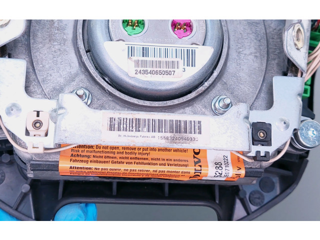 Подушка безопасности водителя 243540650507, 30642018   Volvo V70