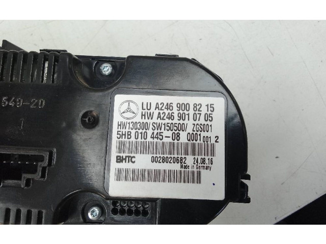 Блок управления климат-контролем A2469008215   Mercedes-Benz A W176