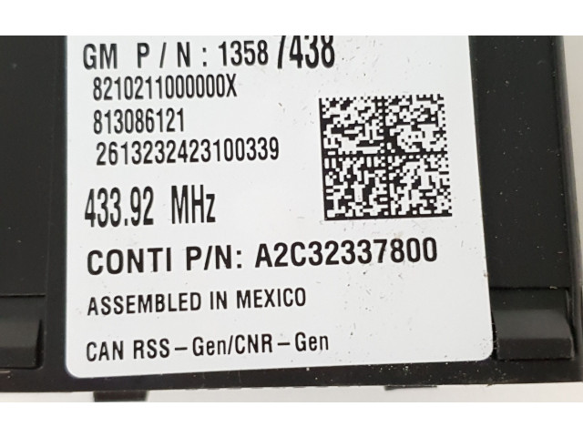 Блок управления 13587438, 813086121   Chevrolet Corvette C7