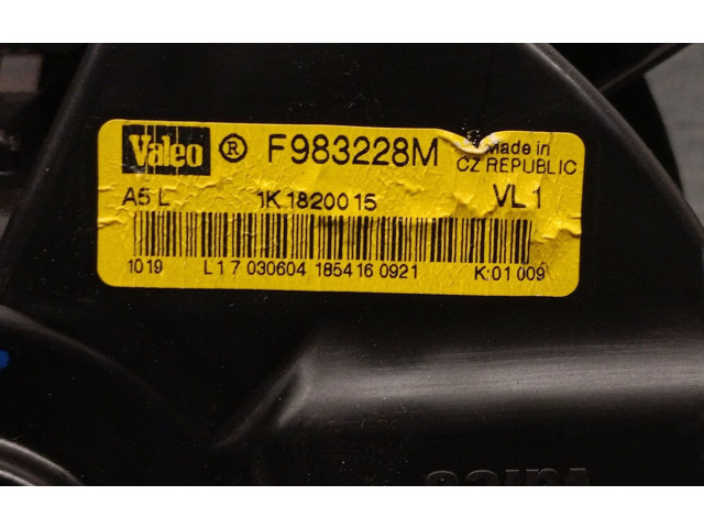 Вентилятор печки 1K1820015, 1K1820015F Audi A3 S3 8P