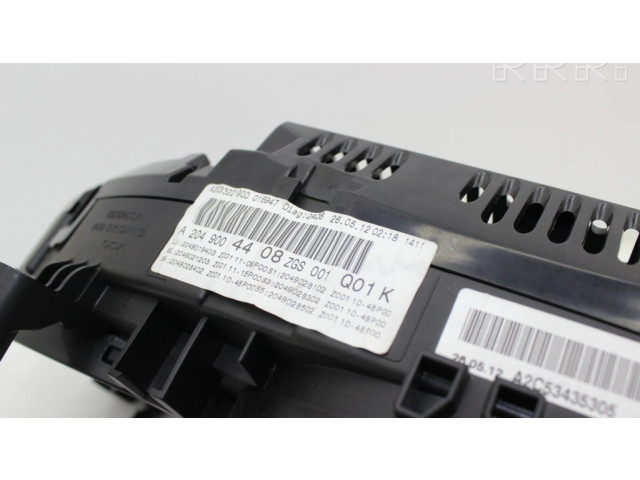 Přístrojová deska  Mercedes-Benz C W204 2012 A2049004408  