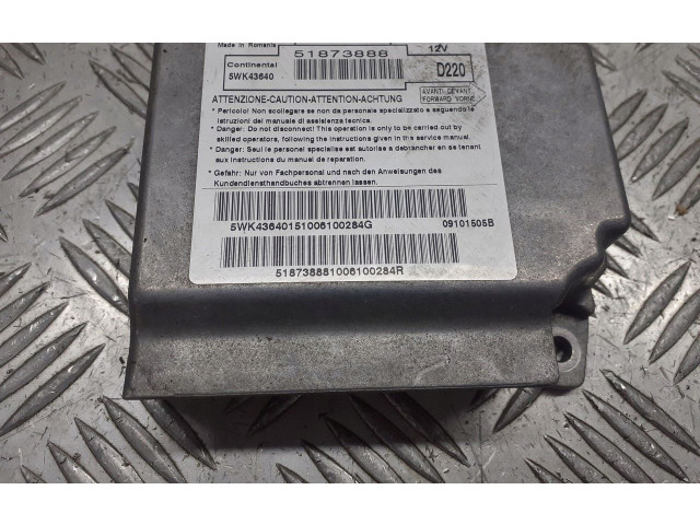 Блок подушек безопасности 51873888   Fiat Bravo