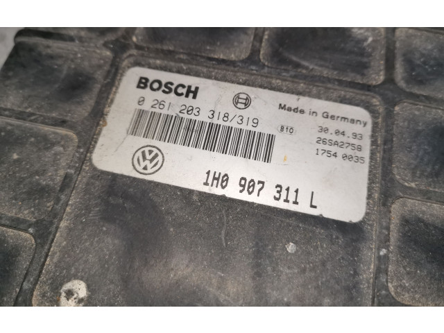 Блок управления двигателя 1H0907311L, 0261203318 Volkswagen Golf III