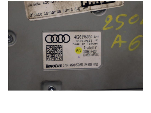 Дисплей 4K0919603A Audi A6 S6 C8 4K