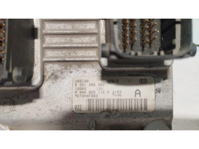 Řídící jednotka 0261206982, CENTRALITAMOTORUCE Fiat Punto (188)