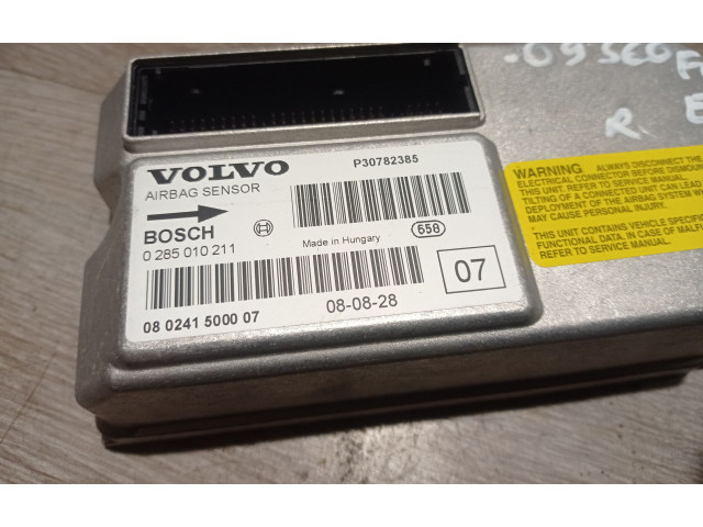 Блок подушек безопасности 0285010211, 30782385 Volvo S60