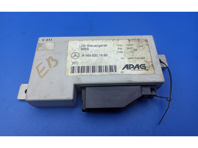 Блок управления A1698201685, 080815007809 Mercedes-Benz A W169
