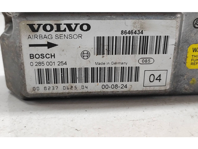 Блок подушек безопасности 8646434, 0285001254   Volvo S80