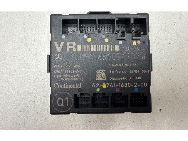 Блок управления A1669004302, A1669024501 Infiniti Q30