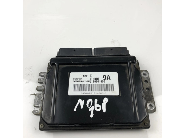 Блок управления двигателя 96801800   Chevrolet Matiz