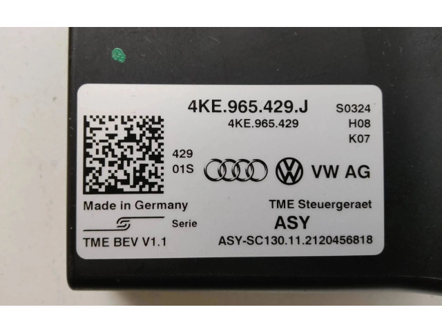 Блок управления 4KE965429J, 4KE965429 Porsche Taycan 9J1