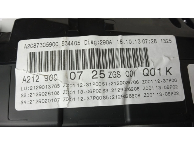 Přístrojová deska  Mercedes-Benz E AMG W210 2013 A2129000725  