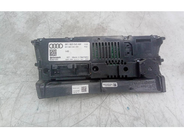 Блок управления климат-контролем 8K1820043AM   Audi A5 8T 8F