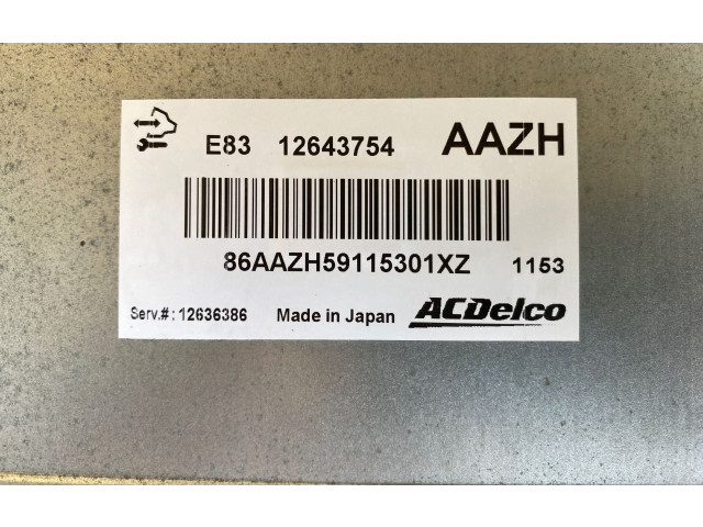 Блок управления двигателя 12643754, 12636386   Opel Meriva B