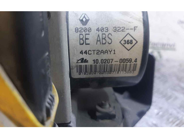 Блок АБС 8200403322   Renault  Twingo II  2007 - 2014 года