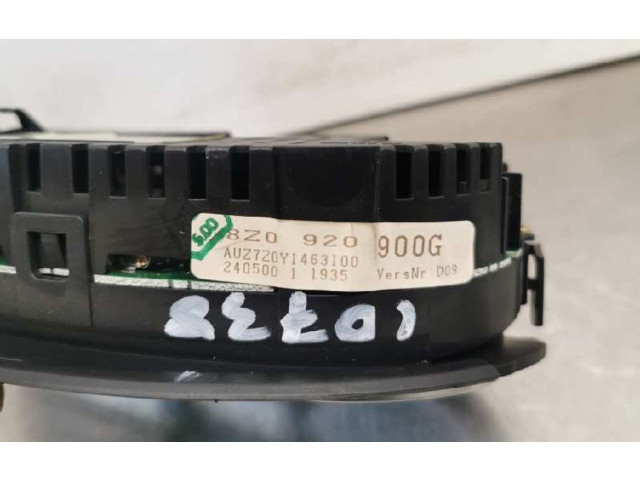 Панель приборов 8Z0920900G, 110080020   Audi A2       