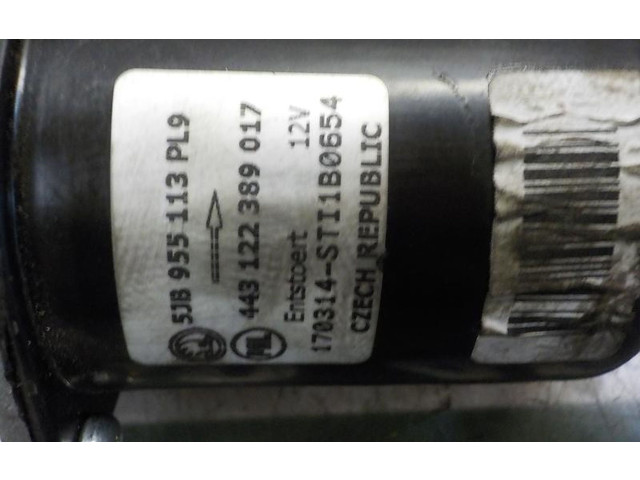 Моторчик дворников 5JB955113, 5JB955113    Skoda Rapid (NH)