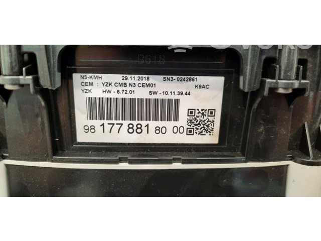 Přístrojová deska Citroen Berlingo 2019 9817788180