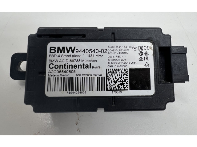 Блок управления 9440540 BMW Z4 g29