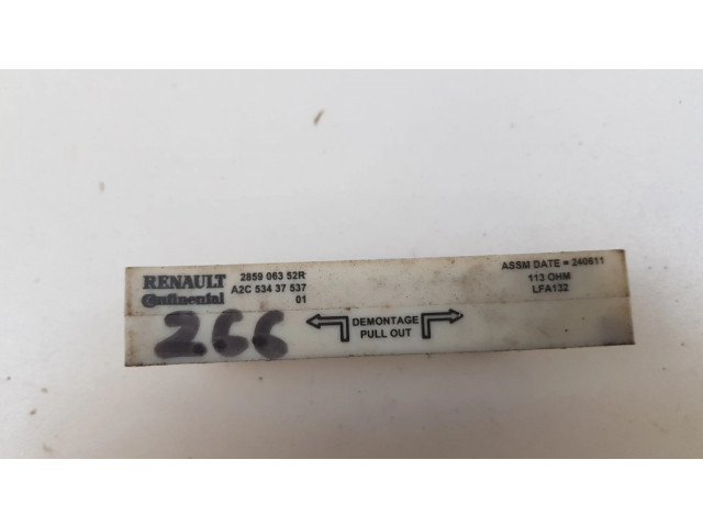 Antenos valdymo blokas