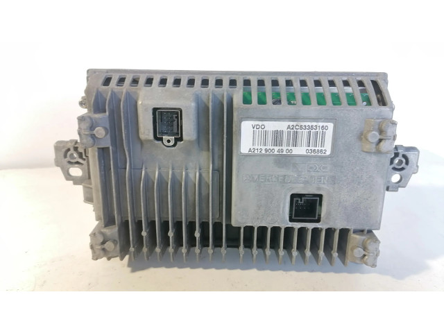 Дисплей    A2129010400   Mercedes-Benz E W212