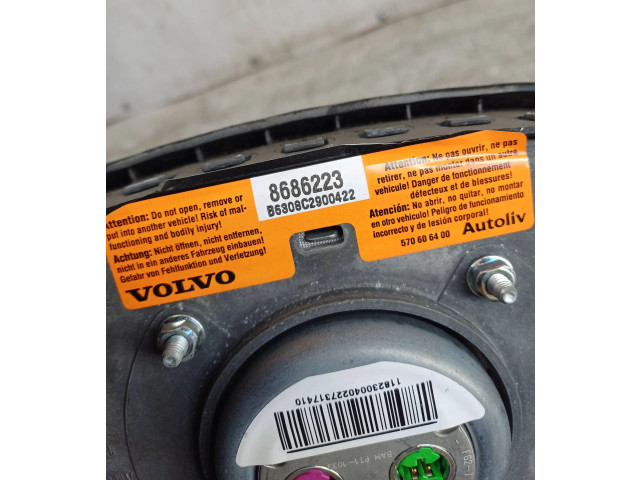 Подушка безопасности водителя 8686223   Volvo XC90