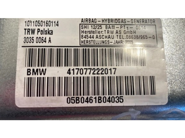 Подушка безопасности двери 417077222017, 30350064A   BMW 7 E65 E66