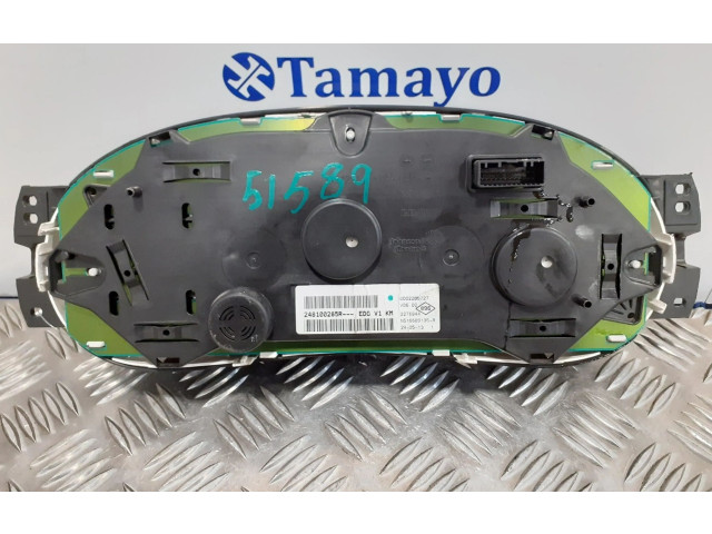 Geschwindigkeitsmesser Cockpit 248100285R, NS16609135R Dacia Dokker
