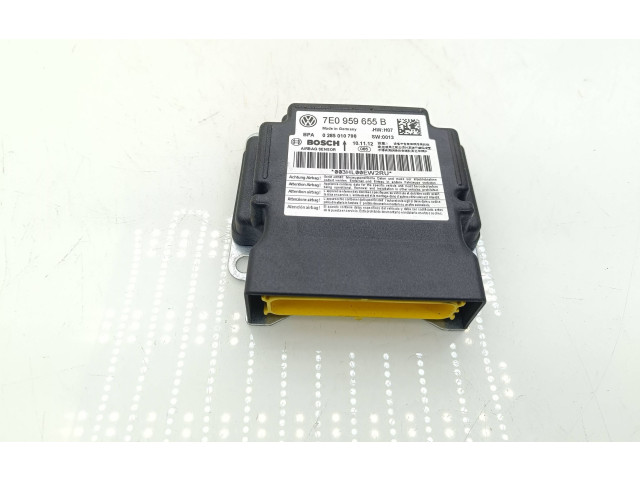 Блок подушек безопасности 7E0959655B, 0285010798 Volkswagen Transporter - Caravelle T5