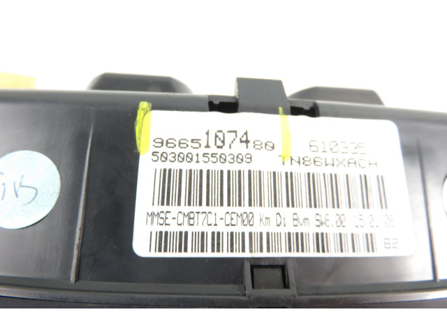 Přístrojová deska  Peugeot 308 2008 9665107480  