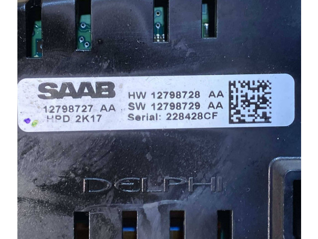 Дисплей 12798727, 12798729AA Saab 9-3 Ver2