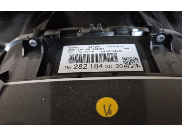 Панель приборов 9828218480   Citroen C3 Aircross       