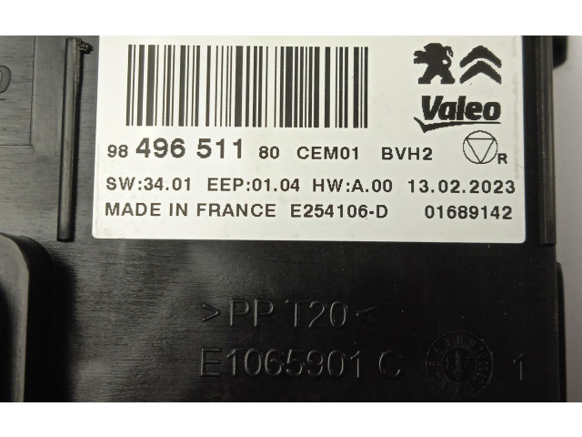 Блок управления 9849651180 Citroen Berlingo