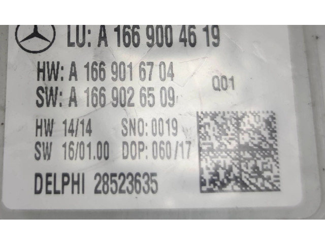 Блок управления A1669004619   Mercedes-Benz GLE (W166 - C292)