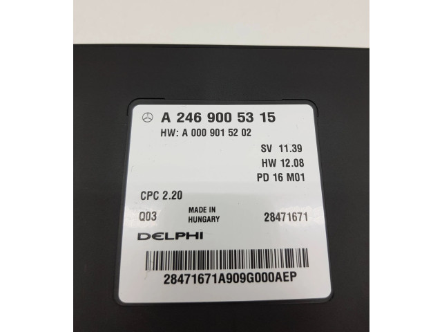 Блок управления двигателем Блок управления A2469005315, 28471671 Infiniti Q30