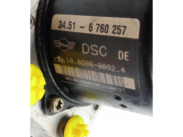 Блок АБС 6760257, 10.0206-0082.4   Mini  One - Cooper Cabrio R52  2002 - 2008 года