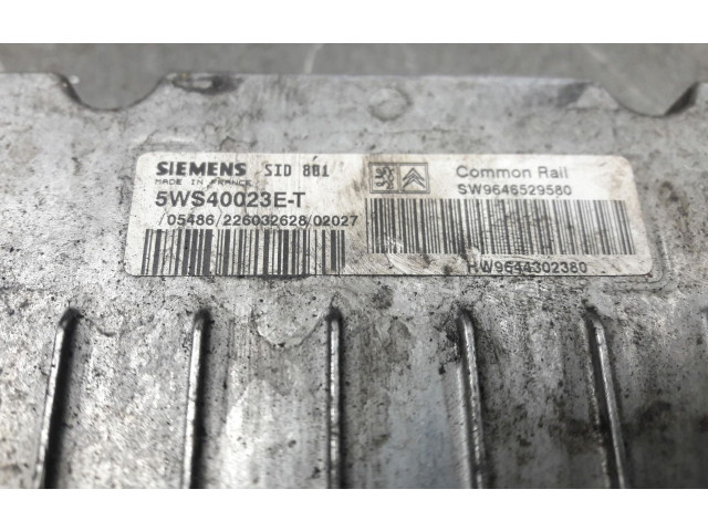 Турбина Блок управления двигателем ECU Citroen Xsara 5ws40023e-t