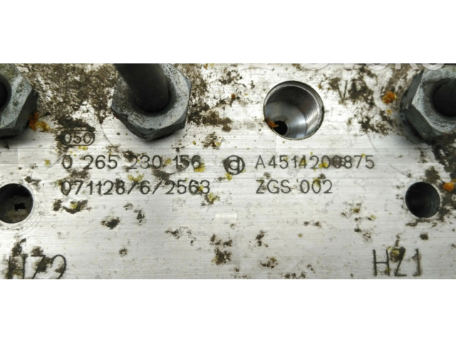 Блок АБС A4514200875 Smart ForTwo II 2007-2016 года